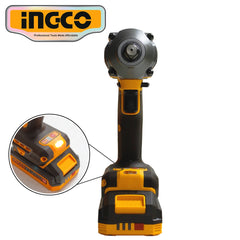 Ingco by Winland P20S/20V Lithium-ion Brushless AI Impact Wrench 1/2" 405N.m ING- CT