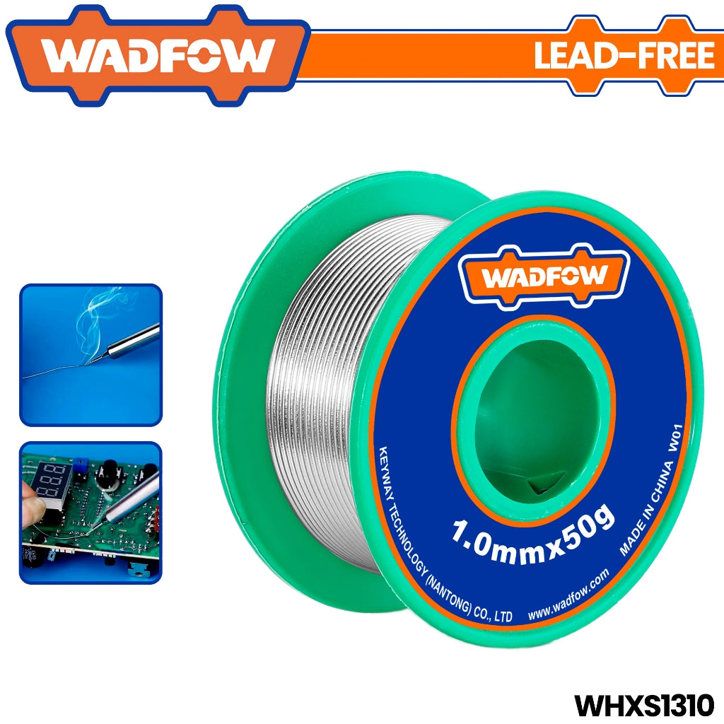 Wadfow by Winland 50g Lead-Free Solder Wire (WHT)