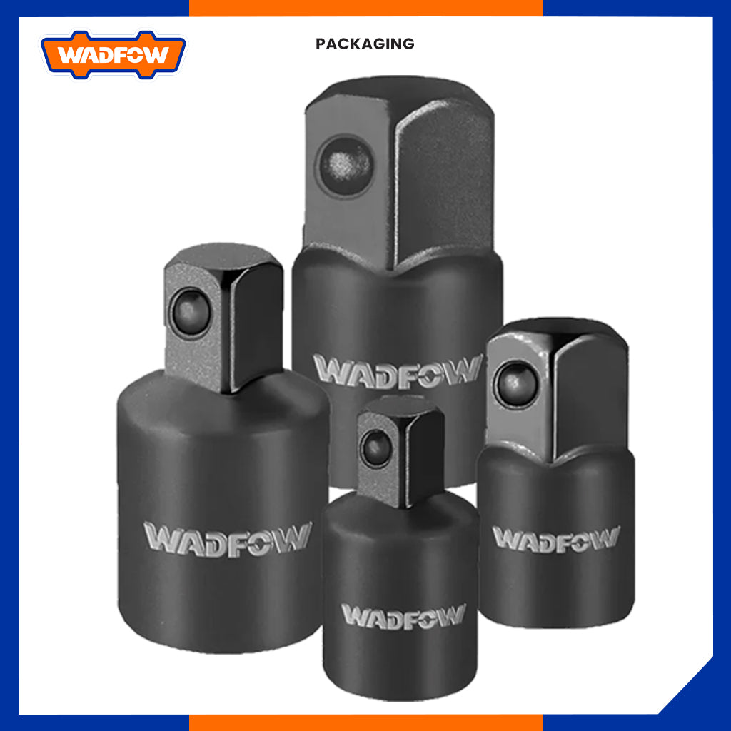 Wadfow 4pcs Impact Socket Adapter Set Material WMS6404