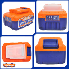 Wadfow P20s/20v Battery Pack 2.0Ah/3.0Ah/4.0Ah/5.0Ah WLBP5