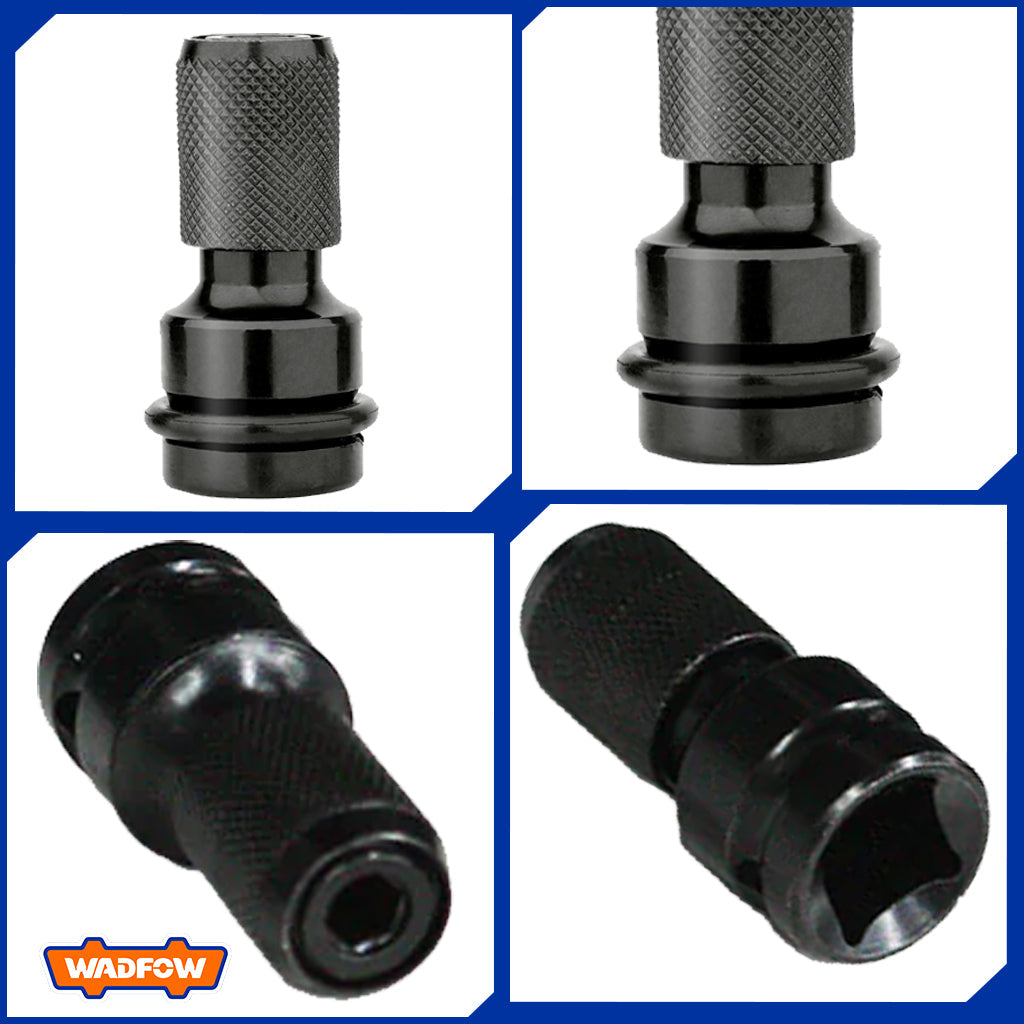 Wadfow by Winland Square Shank to Hexagon Adapter 1/2" Square drive to 1/4" Hex WAD-HT WSV7K01