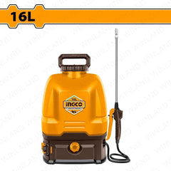 Ingco by Winland P20S/20V 16L Lithium-Ion Knapsack Garden Disinfectant Backpack Sprayer CSPLI2016