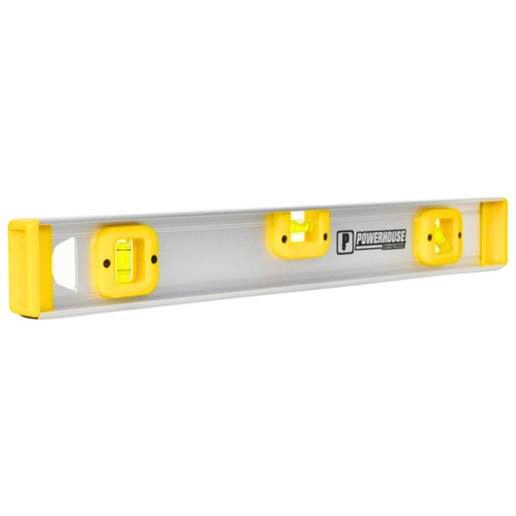 Powerhouse 18 Inch Aluminum Level Bar with Magnetic Strip PH-ALMS-18