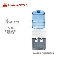 Hanabishi by Winland Fast Cooling Hot and Cold Table Top Water Dispenser HTTWD-650