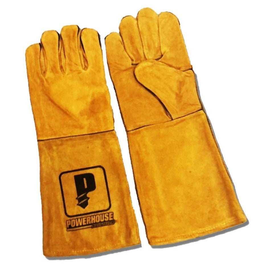 Powerhouse 17 Inch Professional Mig & Stick Welding Leather Gloves PH-WLDGLV-17