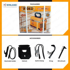 INGCO Portable Welding Machine Inverter IGBT ARC MMA ING-SS
