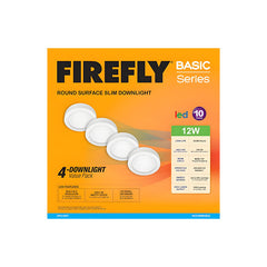 Firefly by Winland 12 Watts Round Recessed Slim LED Downlight WarmWhite/DayLight - V40EDL2136
