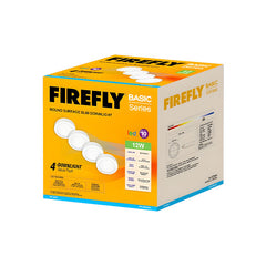 Firefly by Winland 12 Watts Round Recessed Slim LED Downlight WarmWhite/DayLight - V40EDL2136