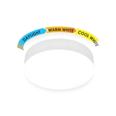 Firefly by Winland Basic Series Tri-Color Surface 12-24 Watts LED Round Surface  Downlights