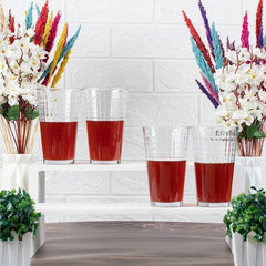 Masflex by Winland 4 Pieces Elite Drinking Glass Set Tumbler Set 473ml/16oz GG-GC-C