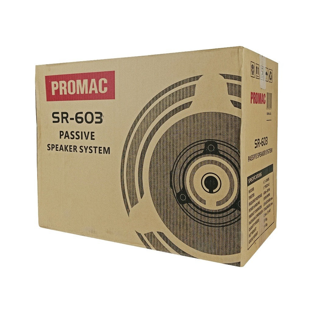 Promac by Winland 6inches Outdoor Passive Speaker System 100W-4 ohms SOLD by PAIR SR-603