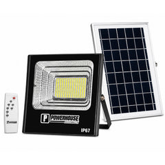 Powerhouse Flood Light with Solar Panel & Remote IP67 25W - 100W (SMD) 6500K Daylight