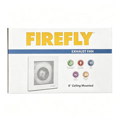 Firefly by Winland 8 Watts Ceiling Mounted Exhaust Fan