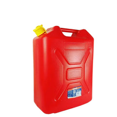 Wadfow 20 Liters Plastic Jerry Can with Gas Can Spout 33 x 20 x 44cm WQY2320 (WHT)